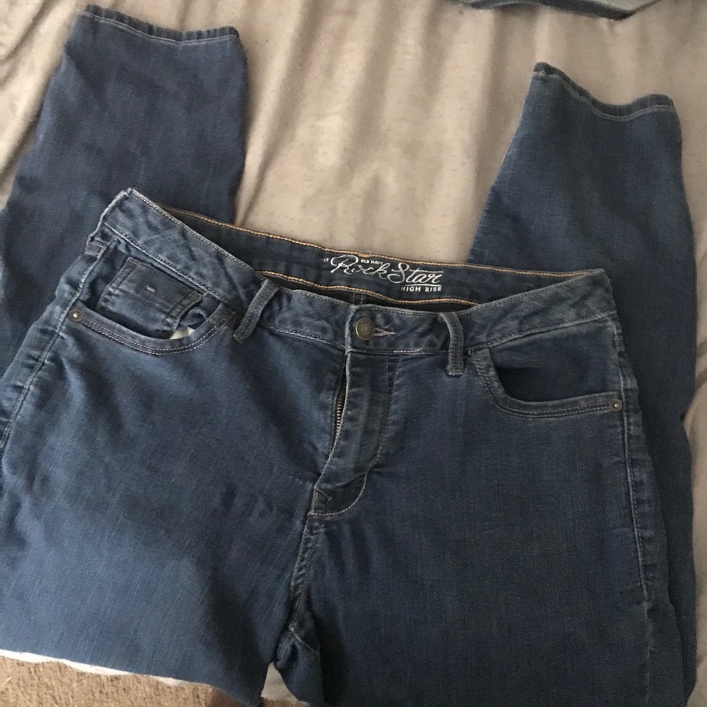 Old navy Rockstar jeans, hi rise rockstar jeans